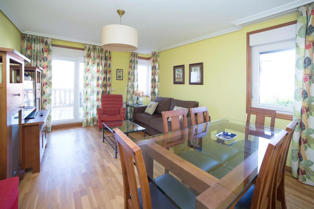 Apartamentos Ria De Bayona Байона Экстерьер фото